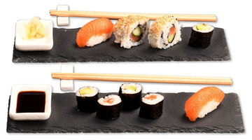 Sushi Set, 8 tlg., Schiefer (4Stk.)