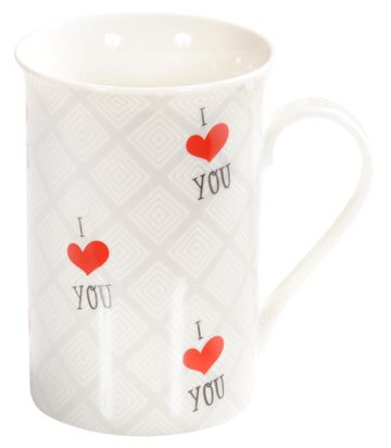 Tasse, Motiv: I love you (3Stk.)