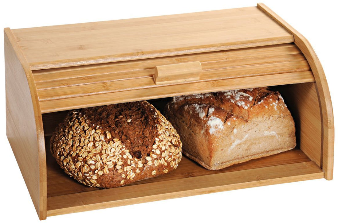 Brotkasen mit Rollklappe, Bambus, FSC (4Stk.)