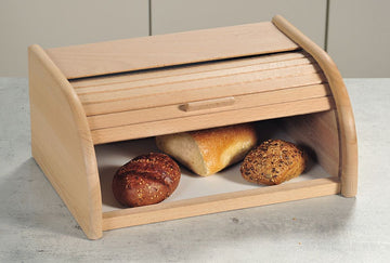 Brotkasten, Buchenholz, Maße: 39 x 18 x 25 cm (1Stk.)