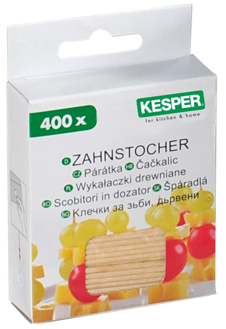 Zahnstocker, 65mm, 400 St. FSC (12Stk.)