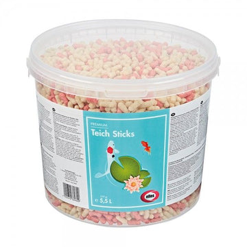 Fischfutter  Teichsticks  5,5L   Premium Elles (120Stk.)