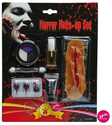 Horror Make Up  große SB-Karte (12Stk.)