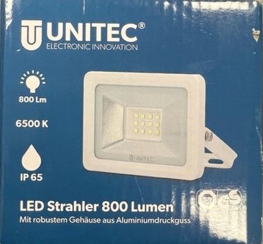 Unitec LED Strahler 10W 800 lm IP65 220V (1Stk.)