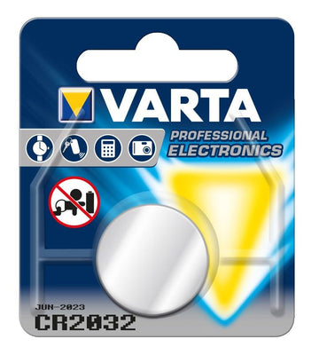 VARTA ELECTRONICS CR2032 1er Knopfcelle SB-Karte V2032 Knopfzelle (10Stk.)