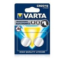 VARTA Knopfcelle  CR 2016    2er  SB-Karte VARTA V2016  2er  LITHIUM  (10Stk.)