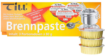 Sicherheitsbrennpaste  80g  3er Dose Nachfüller  (24Stk.)