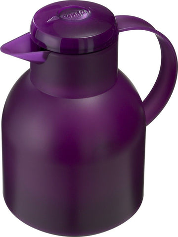 Isolierkanne SAMBA  1,0L  EMSA brombeer aubergine UVP 17,99€ Quickpress (2Stk.)