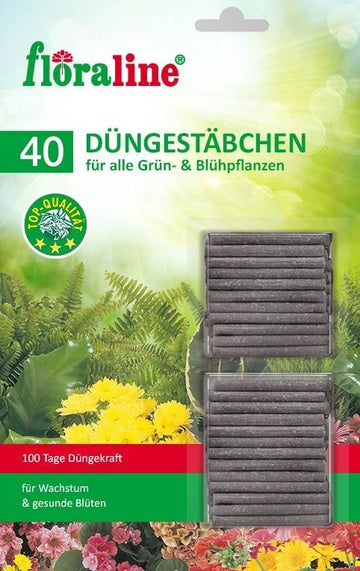 Düngestäbchen  40er Floraline universal für alle Grün- und Blühpflanzen (20Stk.)