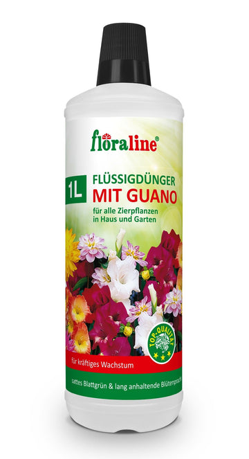 Pflanzendünger 7-3-5 mit Guano 1l flüssig Floraline  (12Stk.)