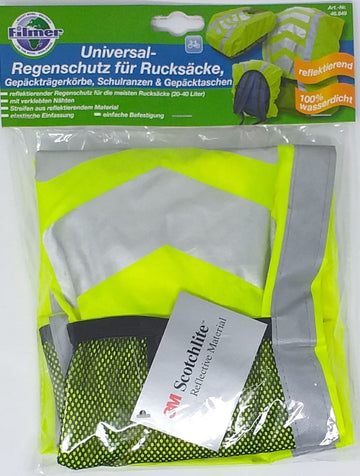 Rucksack Regenhülle, universal reflektierend 100% wasserdicht  SB (6Stk.)