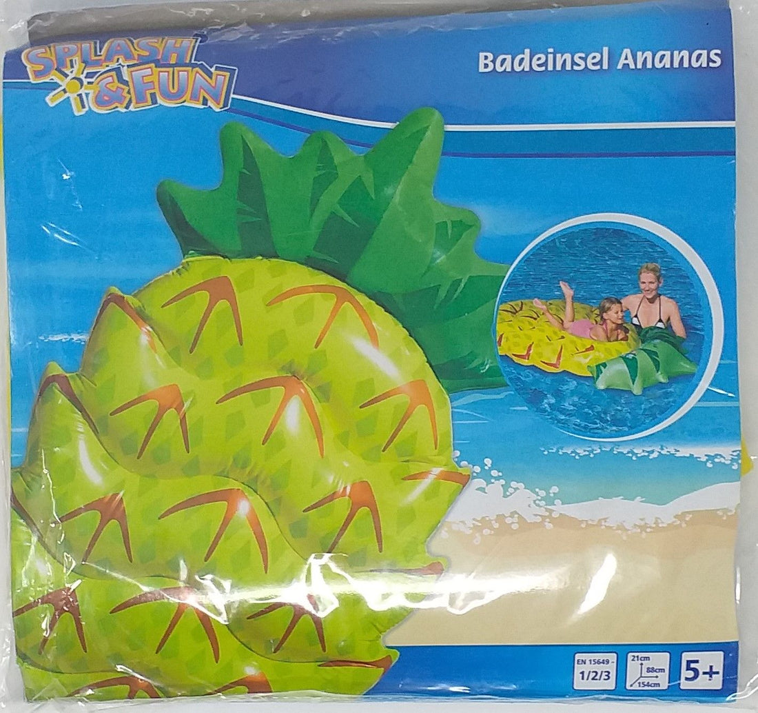 Badeinsel Ananas  154x88x21cm  (1Stk.)