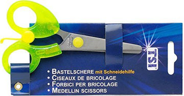 Bastelschere mit Schneidehilfe abgerundet SB-Karte (12Stk.)