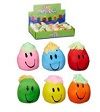 Anti Stress Ball "Faccia" 5,5x9cm  im Display , versch. Farben (24Stk.)