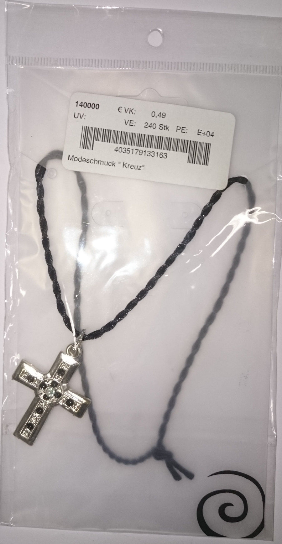 Modeschmuck " Kreuz" gut sortiert (240Stk.)