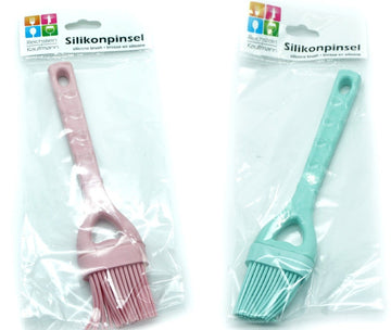 Silikon-Pinsel 21 cm  Backpinsel farbig sortiert (24Stk.)