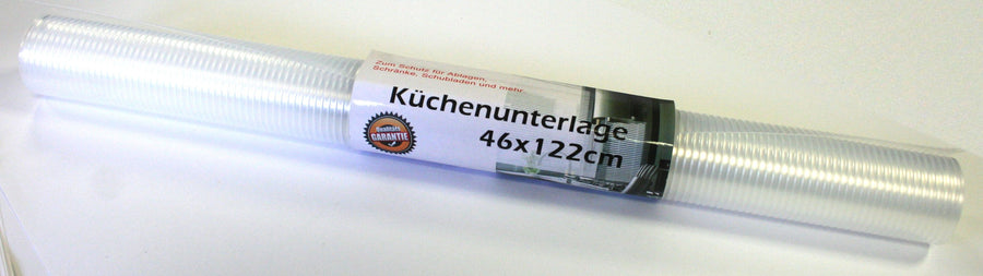 Antirutschfolie  46x122cm  Kühlschrank Unterlegfolie Dick transparent (24Stk.)