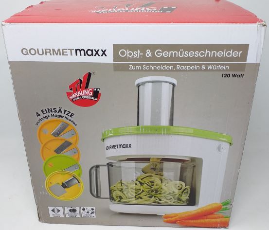 Gemüseschneider  Gourmetmaxx  120W   TV Werbung   (1Stk.)