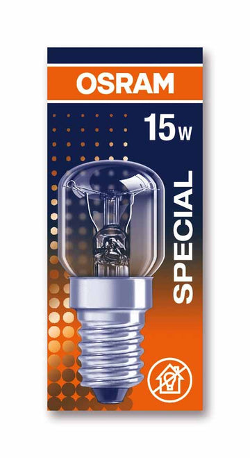 Backofenbirne 300°C  15W E14 klar  Osram Special (10Stk.)