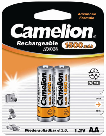 Camelion Akku Mignon AA NI-MH R6  2er Pack 1500mAh Camelion SB ACCU  (12Stk.)