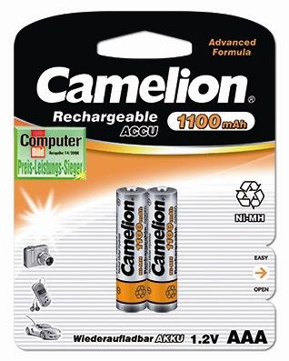 Camelion Akku Micro AAA NI-MH R3  2er Pack 1100mAh Camelion SB ACCU  (12Stk.)