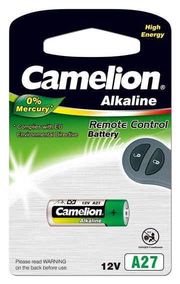 RCB-Zelle 1er SB 12V A27 Alkaline für Fernbedienungen 0%HG Mercury and cadmium (20Stk.)