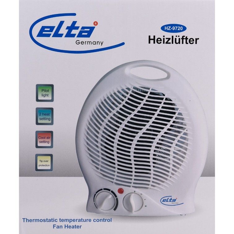 Elta Heizlüfter, 2000W (1Stk.)