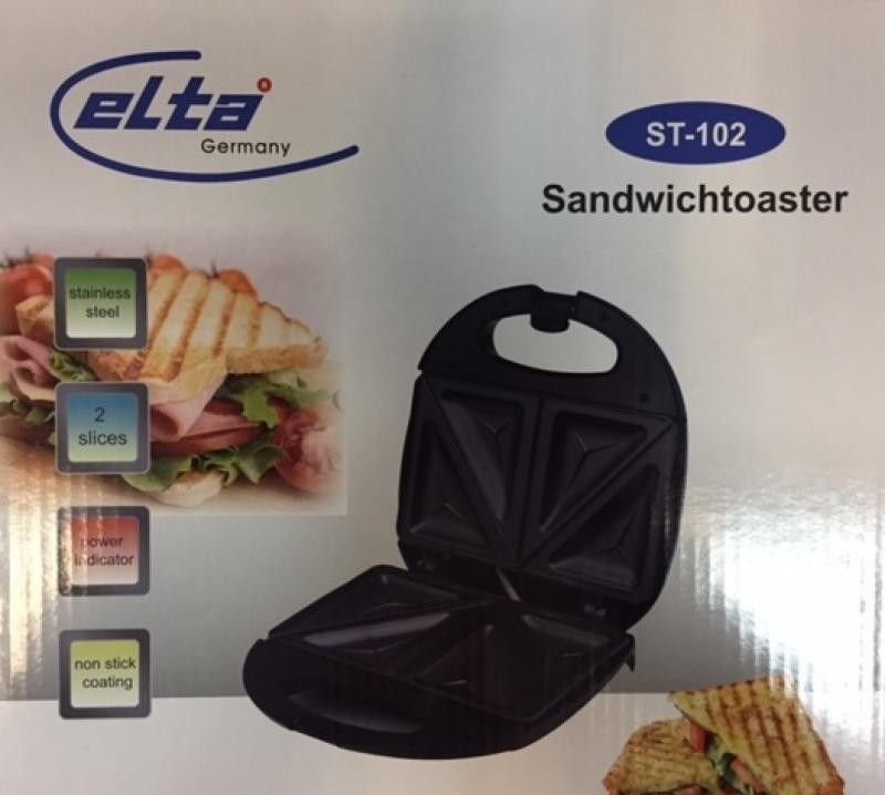 Elta Edelstahl Sandwichtoaster (1Stk.)