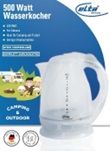 Elta Wasserkocher Camping&Freizeit   Edelstahl  transparent, 1,8L,  500 W (1Stk.)