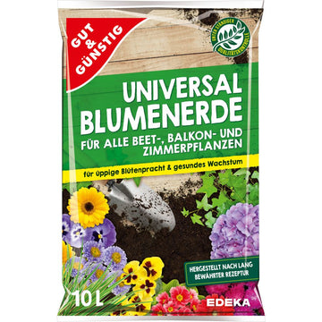 Blumenerde Qualitätserde  16 L G&G  auf 1/2 Palette (72Stk.)