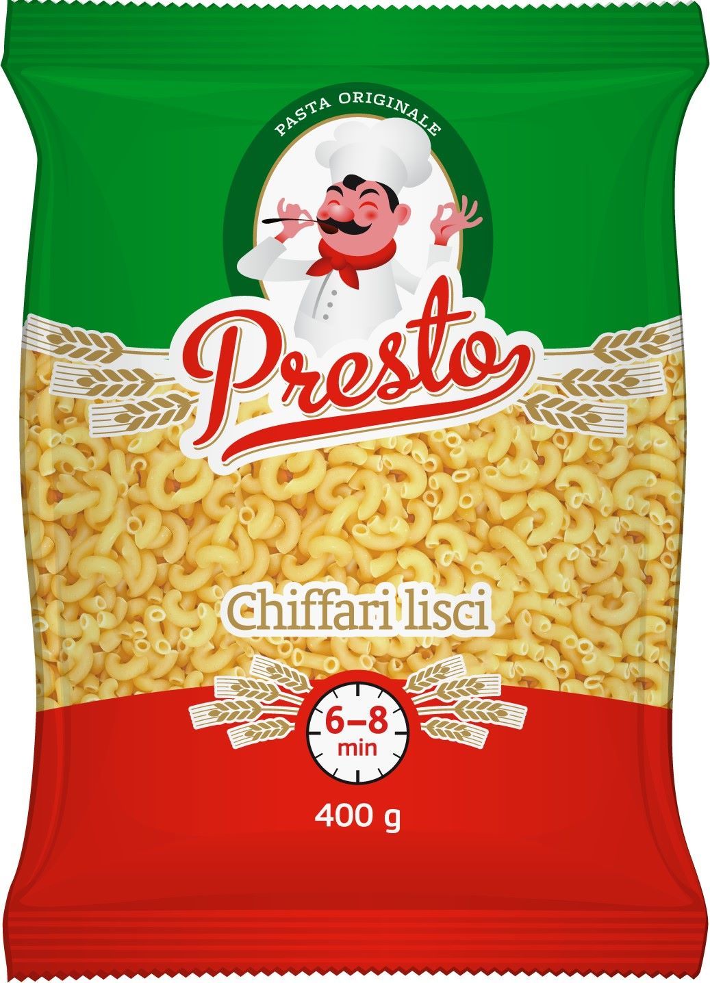 Nudeln Presto 400g Chiffari Licsi  (25Stk.)