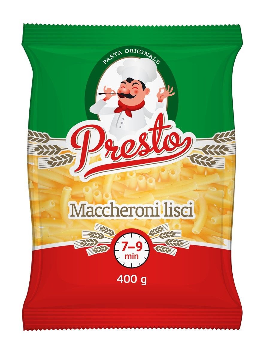 Nudeln Presto 400g  Maccheroni lisci (25Stk.)