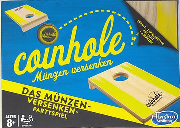 Münzwurfpartyspiel COINHOLE Holzbrett (6Stk.)