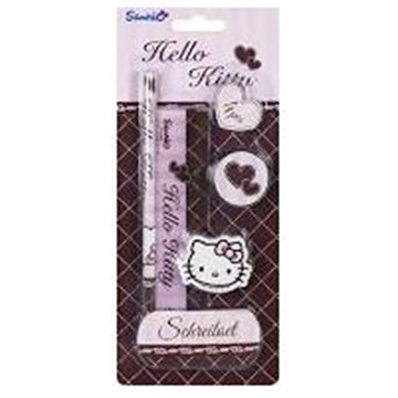 Schreibset 4tlg. Hello Kitty   SB-Karte