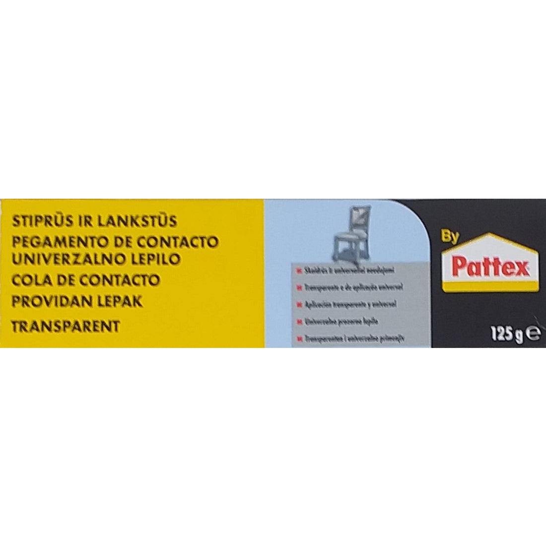 Pattex Krafttkleber  Classic 125g  DE Transp.  in Faltschachtel  LPRH1-1